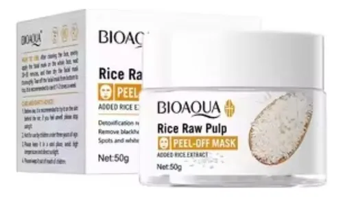 Плівкова маска-пілінг BIOAQUA Rice для глибокого очищення 50 г