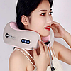 Масажна подушка для шиї з акумулятором U-shaped Massage Pillow, фото 3
