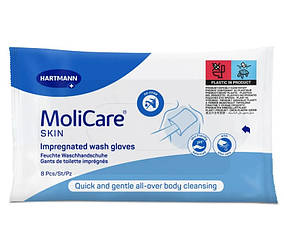 Вологі миючі рукавички Hartmann MoliCare Skin 8 шт