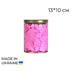 Тубус прозорий пластиковий МАЛЕНЬКИЙ 13*10 см