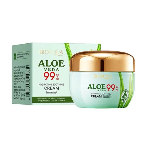 Крем для обличчя BIOAQUA Aloe Vera 99% зволожуючий та заспокійливий 50 г