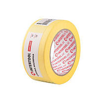 Стрічка малярна (крепп) жовта, ширина 48 мм, довжина 40 м INTERTOOL DM-4840