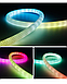 Світлодіодна стрічка-шланг-мотузка неонова 5 метрів LED RGB з пультом, фото 2