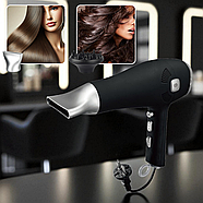 Фен 2000W з дифузором та концентратором Domotec MS-402B, фото 4