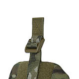 Захист плечей Kiborg з балістичним пакетом 1 клас захисту Militex Multicam, фото 5