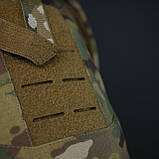 Захист плечей Kiborg з балістичним пакетом 1 клас захисту Militex Multicam, фото 9