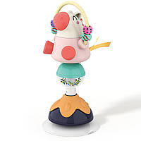 Дитяче брязкальце на присоску з рухомими елементами Hola Toys Порося