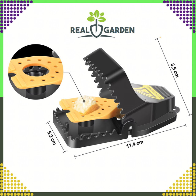 Характеристики пасток на гризунів