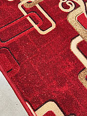 Бюджетна килимова доріжка ширина 0.60м на повстяній основі Ланцюжок, фото 4