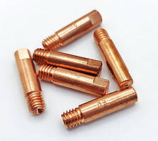 Наконечник струмопровідний (E-Cu; М6х25; 0,8 мм) для пальників MIG/MAG