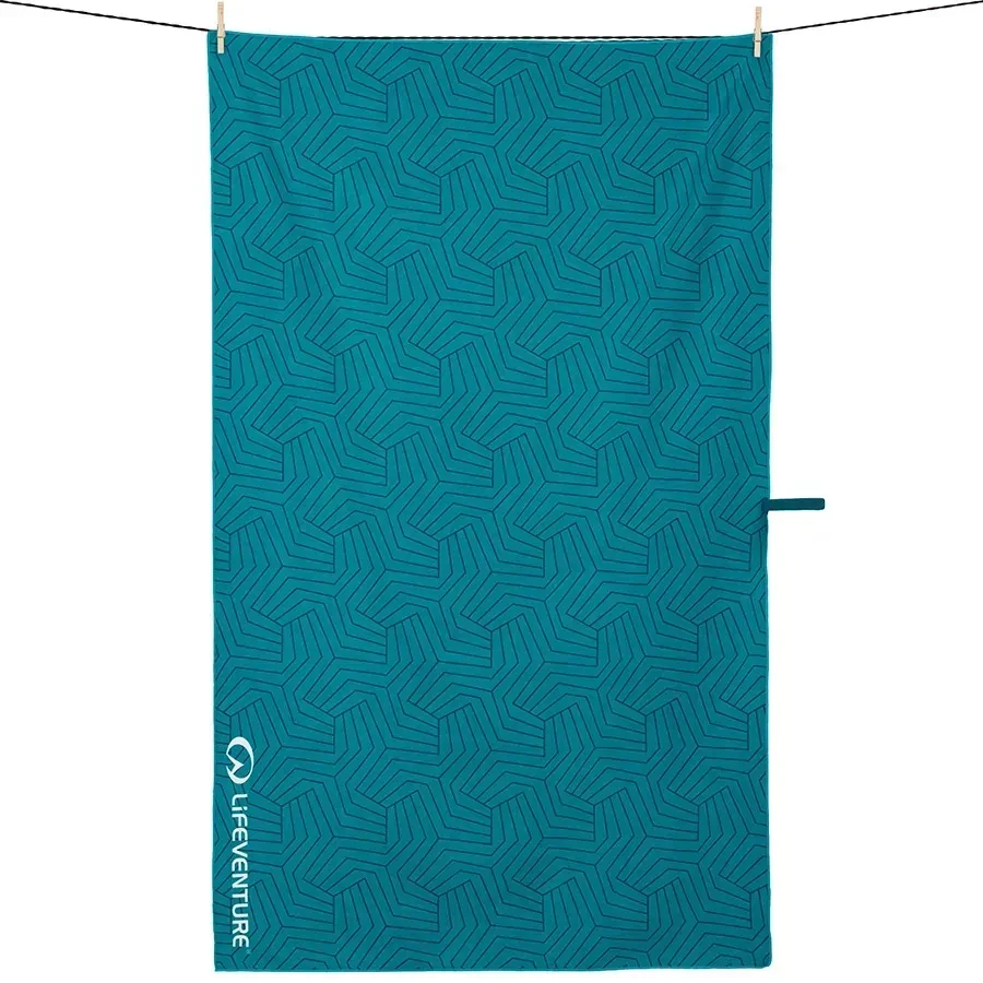Lifeventure рушник Soft Fibre Printed Teal Giant, фото 1