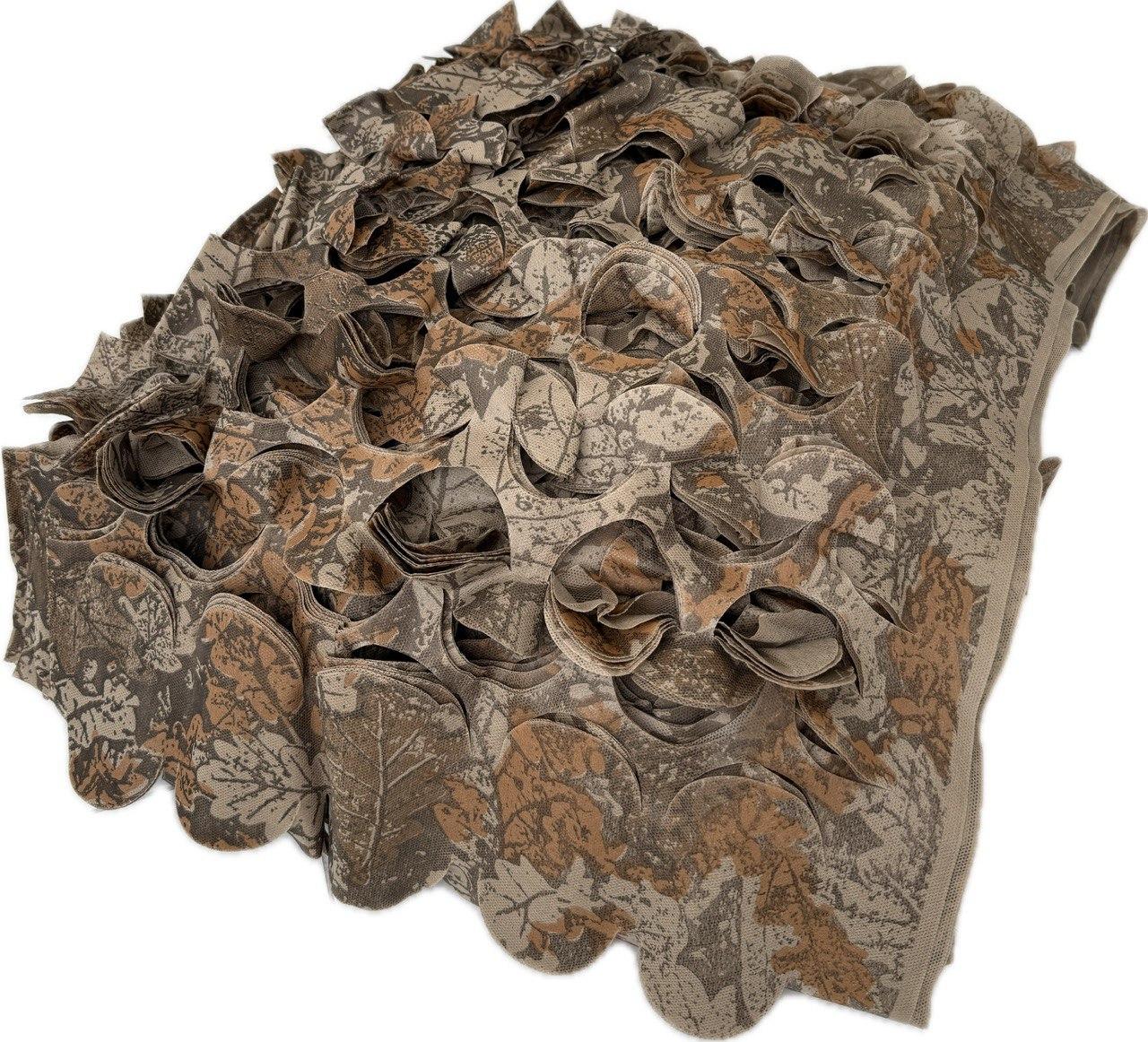 Сітка маскувальна осінь для автомобіля, пікапа, позашляховика та техніки "Сухе листя", фото 1