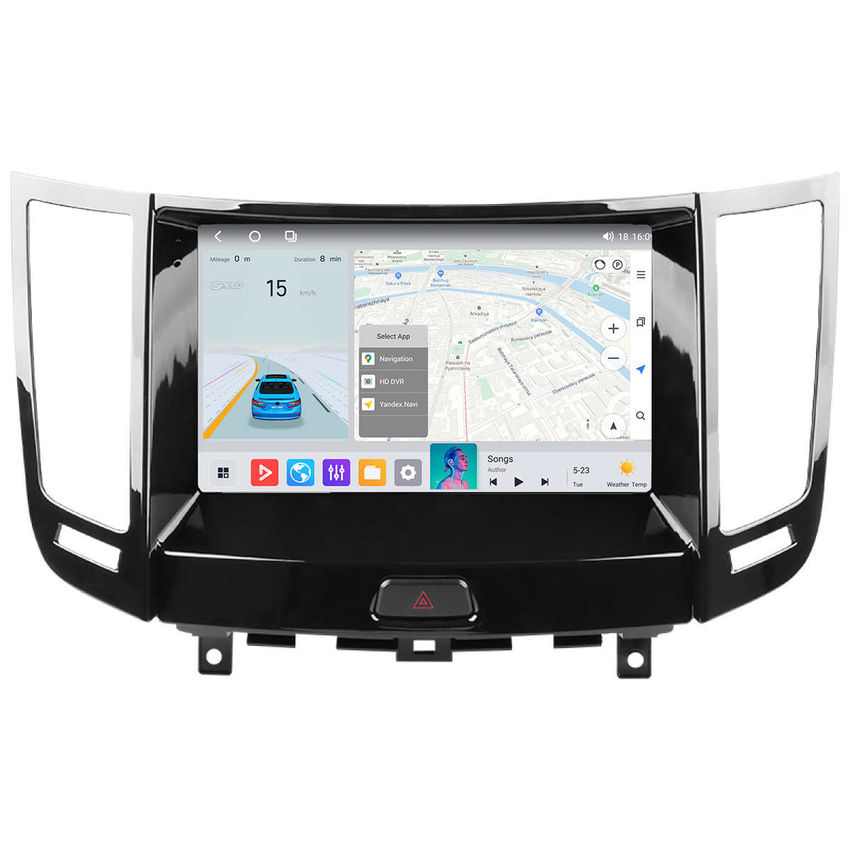 Штатна магнітола Mekede MS Infiniti FX35 / FX37 (2009-2012) QleD, фото 1