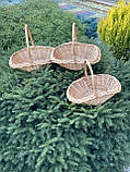 Набір плетених кошиків «Романтик" Арт:1039, фото 5