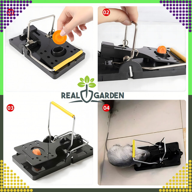 Мишоловка гільйотина RealGarden