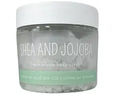 Освіжний скраб для тіла Elenis з оліями ши та жожоба (400 г)