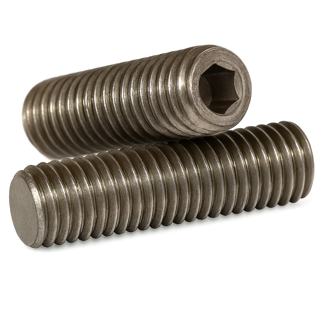 DIN 913 Гвинт установчий нержавіючий А4 INB плоский кінець, фото 1