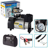 Компресор "Ураган" KA-У12030 150psi/14Amp/37 л/прикур.+перехідник