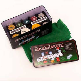 Гра Покер 200 фішекп/кут. коробка 58434