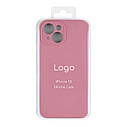 Чохол Silicone Case Full Size with Frame для iPhone 15 Колір 38.Shiny Pink, фото 6