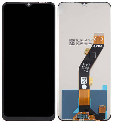 Дисплей + сенсор Tecno Spark 10 / 10С (Kl5q/KI5k) Black - p/n: FPC6605-5, фото 1