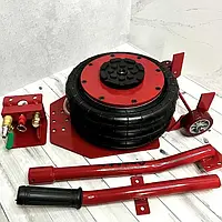 Підкатний домкрат 4 т, 400 мм пневматичний для СТО Leotools