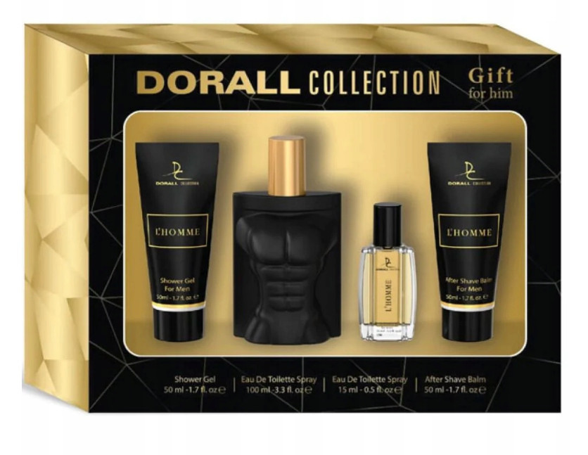 Набір подарунковий Le'Homme M-DC Set 4 пр Dorall (6291012005549), фото 1