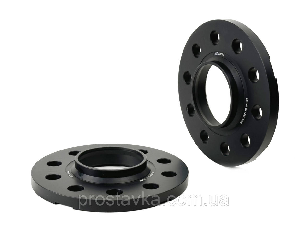 Шайба-проставка с напр. GETMANN | 12мм 5/120-72.6 Кована Чорна, фото 1