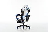 Комп'ютерне крісло з екошкіри з підставкою для ніг + 2 подушки EXTREME R1 3 КОЛЬОРИ НА ВИБІР, фото 6