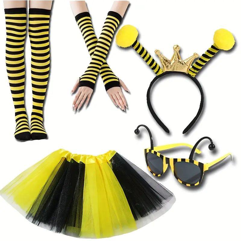 Дитячий карнавальний костюм. Костюм бджілка для дівчинки, фото 1