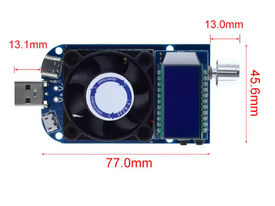 Тестер повербанків і батарей KZ25