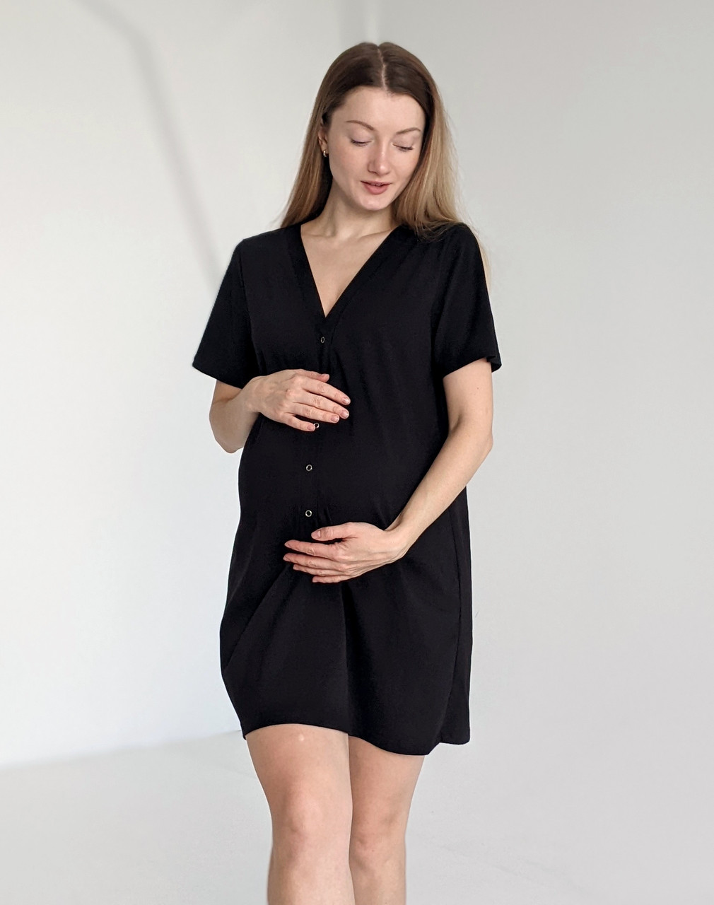 Сорочка для пологів у родзал (чорний), фото 1