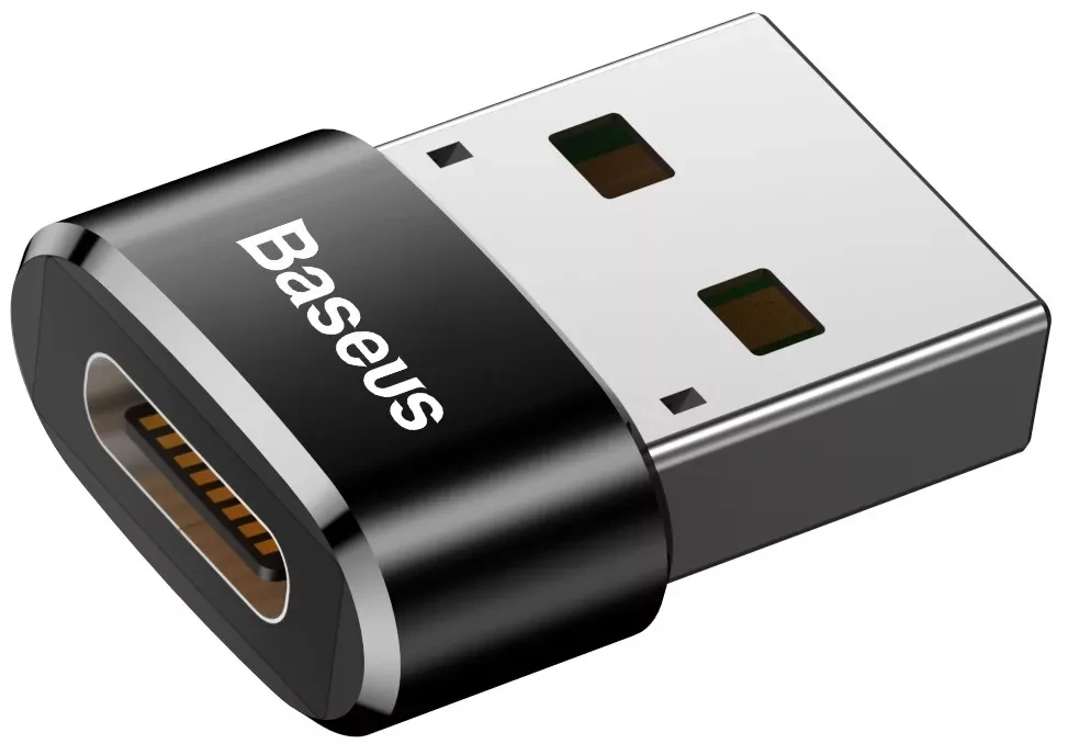 Перехідник адаптер Baseus Exquisite USB Type-C (CATJQ-A01), фото 1