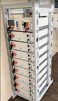 Стійка для акумуляторів Deye 8+1, сіра RAL7035