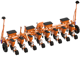 Cівалка універсальна пневматична ВЕСНА-8 +Система контролю висіву