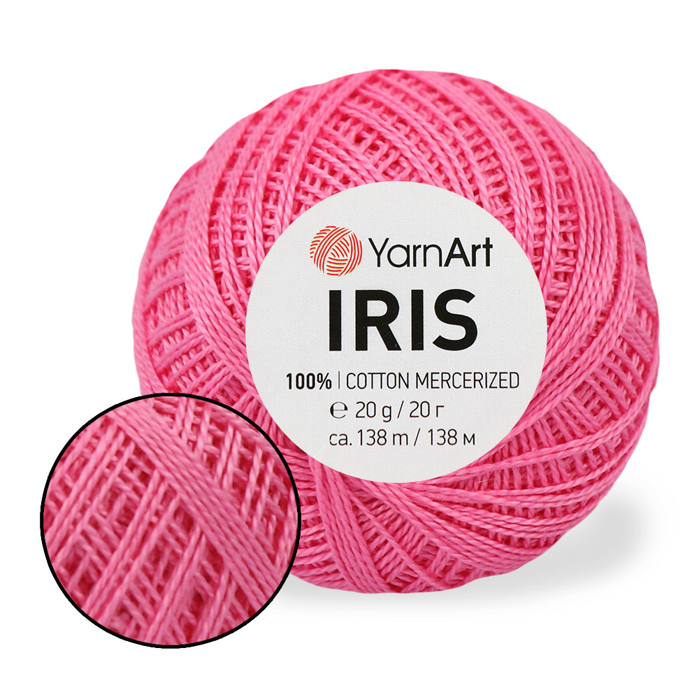 YarnArt IRIS, Рожевий №915, фото 1