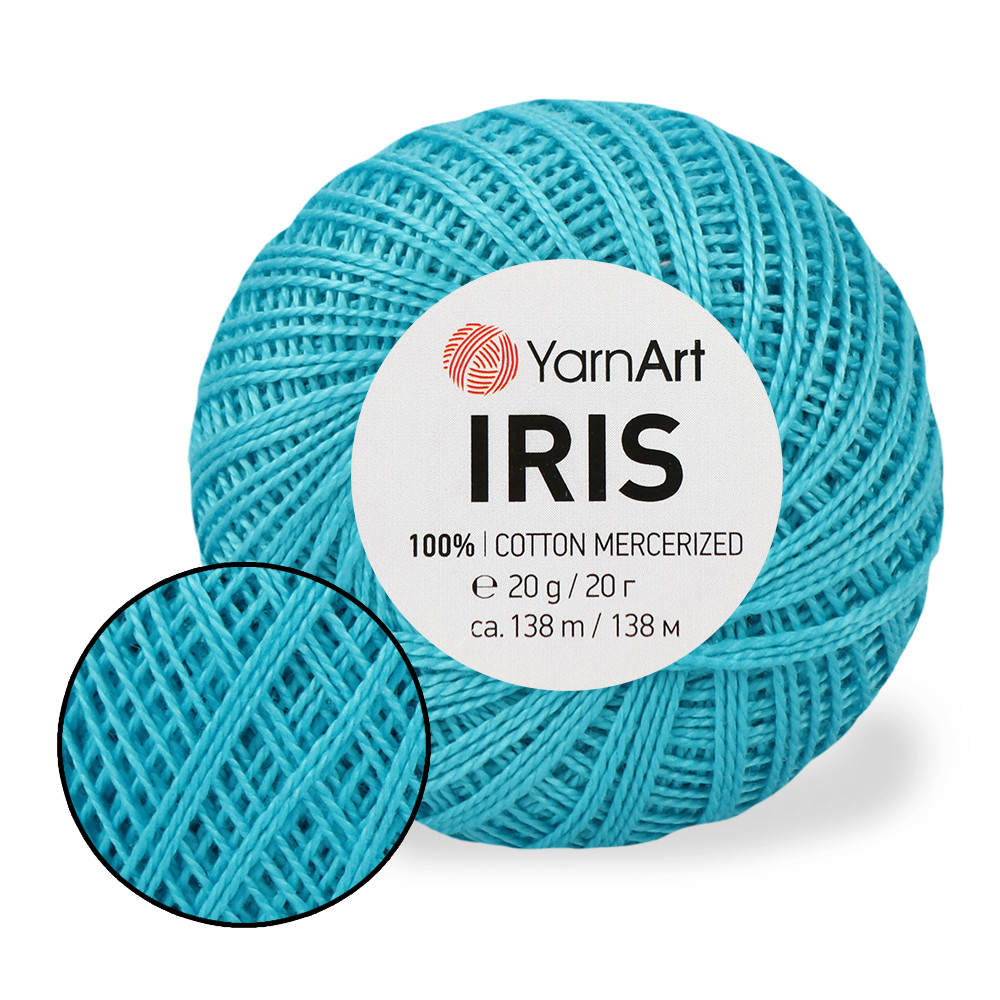 YarnArt IRIS, Бірюза №923, фото 1