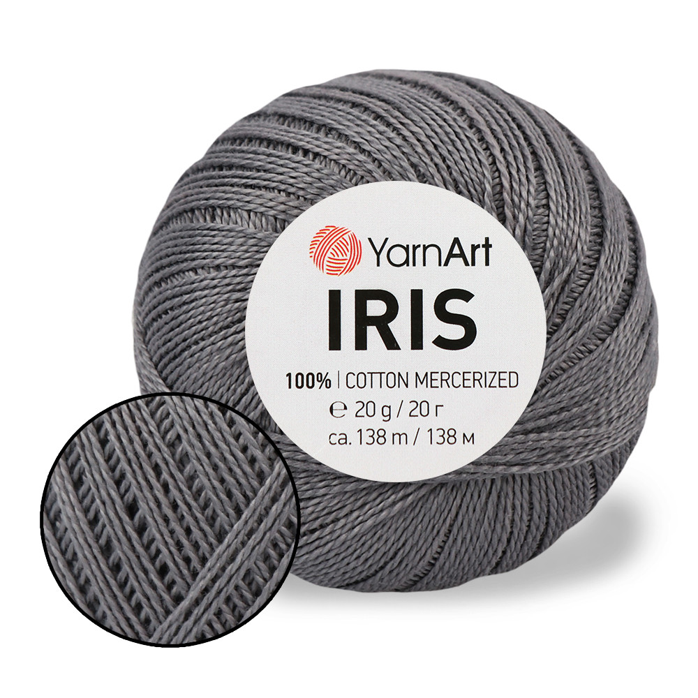 YarnArt IRIS, Темно-сірий №934, фото 1
