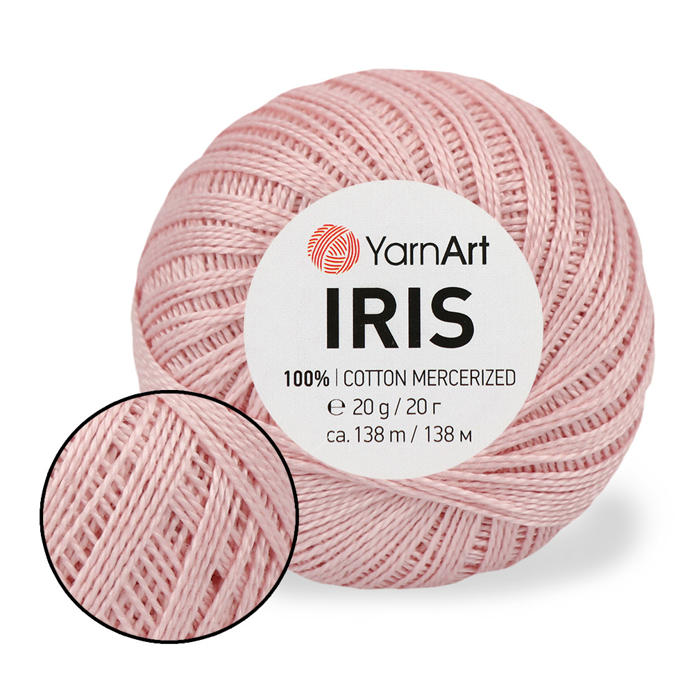 YarnArt IRIS, Ніжно-рожевий №914, фото 1
