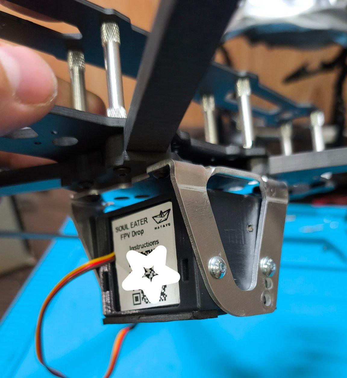 Скид до 15кг для FPV дронів на рамах XL10, Mark 4, Lucky Strike або інших адаптерів Soul Eater, фото 1