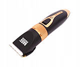 Акумуляторна машинка для стриження та грумінгу тварин безшумна BassPolska 45 Вт Тример для собак і кішок, фото 5