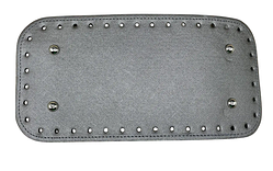 Дно для сумки №40506 сірий металік