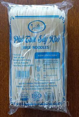 Рисова локшина, рисова вермішель тонка Bun Kho 500 г