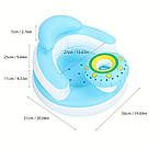 Дитяче надувне крісло з підстаканником 47см / Надувне крісло для дітей / Дитяче крісло надувне, фото 7