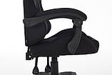 Комп'ютерне крісло із тканини EXTREME XTR ЧОРНЕ, фото 9