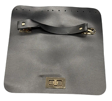 Клапан для сумки 48 3254-темно-сірий