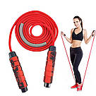 Швидкісна скакалка з підшипником 2,9м / Скакалка для спорту / Скакалка для тренувань, фото 7