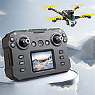 Квадрокоптер з камерою 1800мАч, до 100м, XKJ K15MAX / Радіокерований дрон / Коптер на пульті управління, фото 9