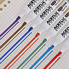 Акрилові маркери для малювання в кейсі, 24шт, Acril-24 / Набір маркерів / Акрилові фломастери для малювання, фото 4