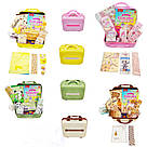 Шкільний набір канцтоварів у валізі, Рожевий / Набір першокласника / Набір канцелярії для дітей, фото 3